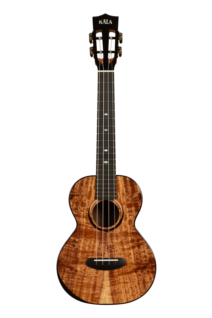 Kala Contour All Solid Gloss Acacia Tenor Ukulele (KA-CT-SA-TG)