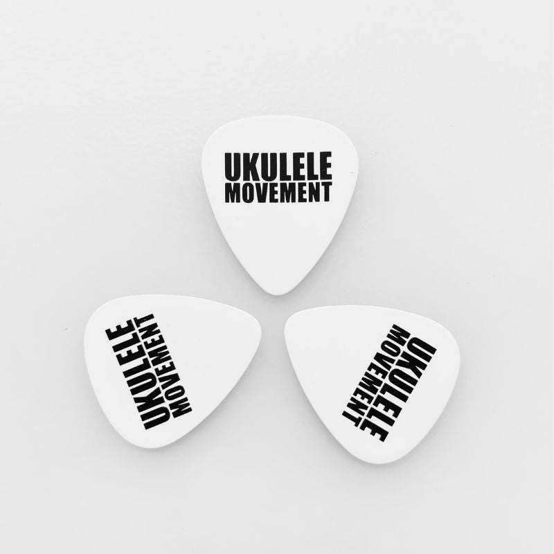 UM Ukulele / Guitar Picks (Pack of 3)