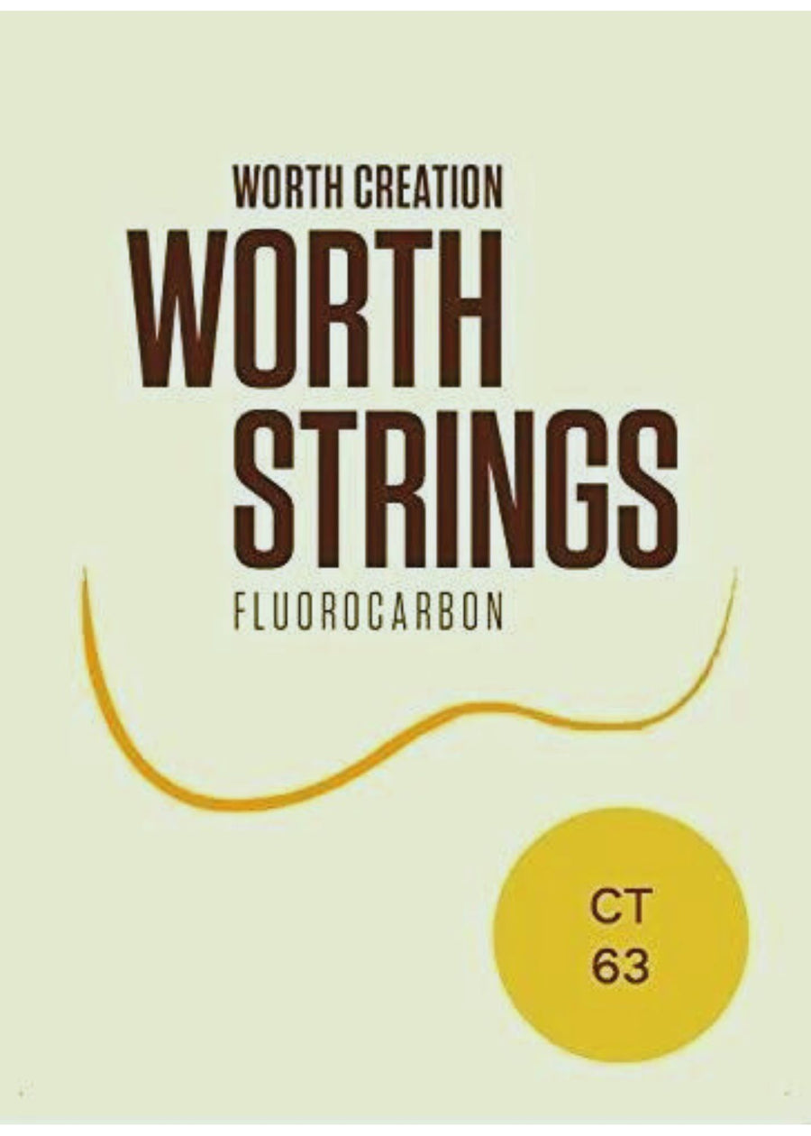 WORTH Ukulele Strings Clear Fluorocarbon