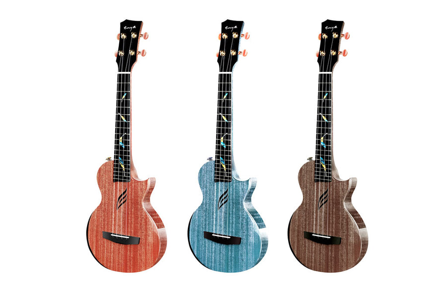 Enya Feather Tenor Ukulele w/EQ (EUT-FEATHER)