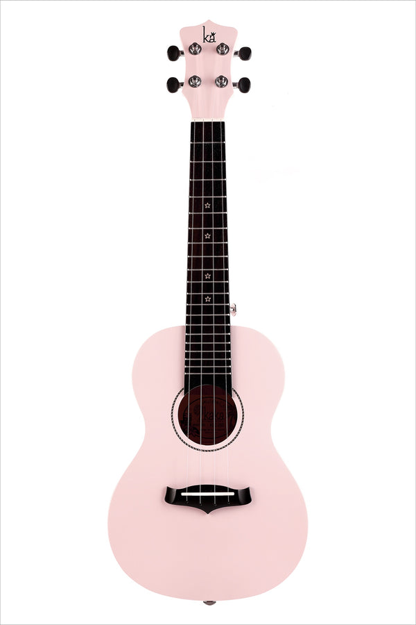 Enya Kaka Limited Edition Solid Top Pink Concert Ukulele (KUC25D/PK