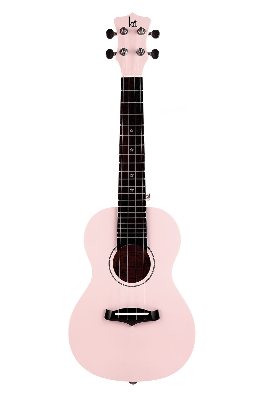 Enya Kaka Limited Edition Solid Top Pink Concert Ukulele (KUC-25D/PK)