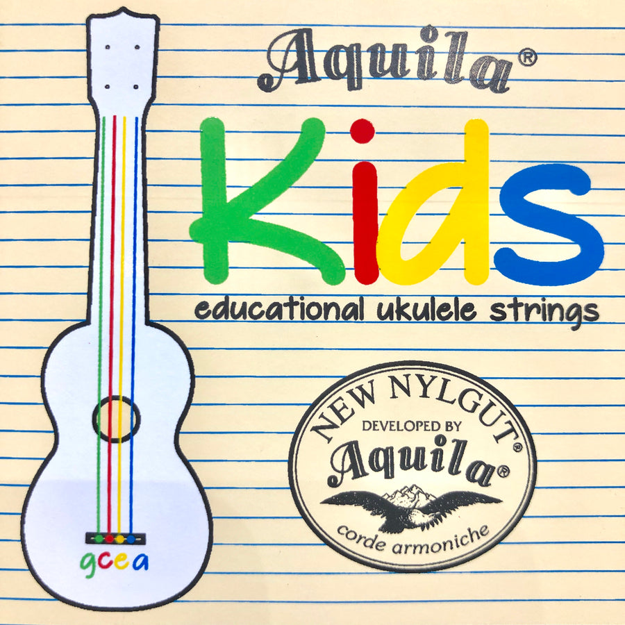 Aquila Kids Educational Colourful Ukulele Strings (AQ-160U)