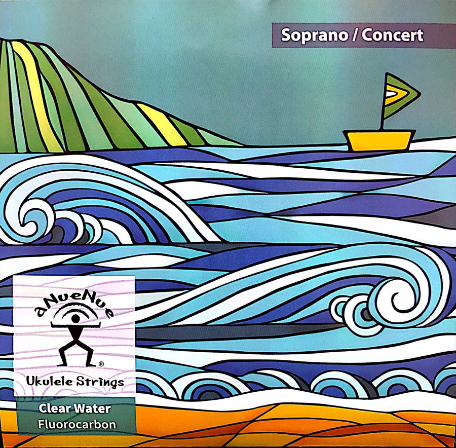 aNueNue Clear Water Ukulele Strings Set