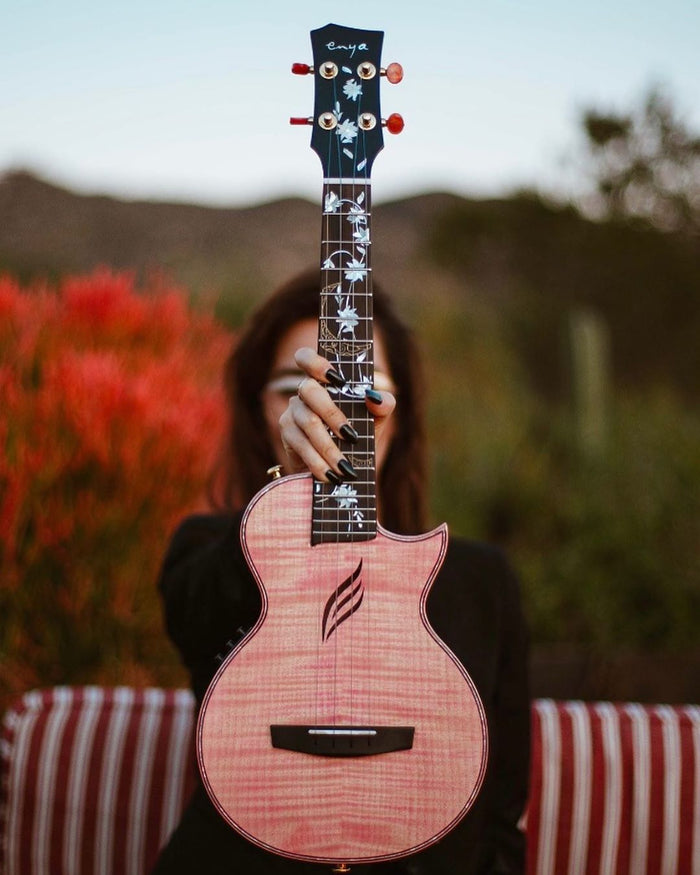 Enya All-Solid Maple Thin-Body Tenor E6