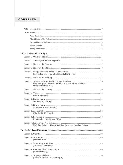 Berklee Basic Ukulele Book with online audio access