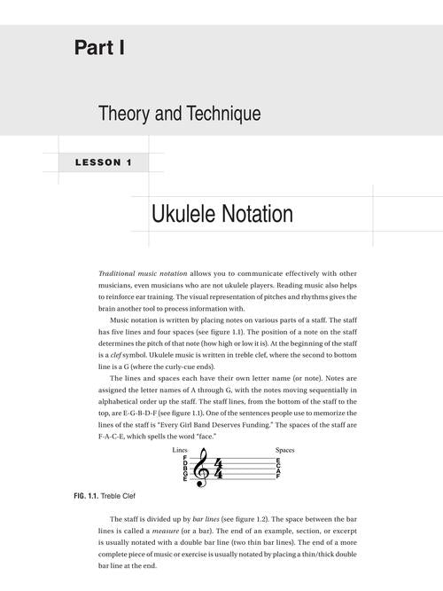Berklee Basic Ukulele Book with online audio access