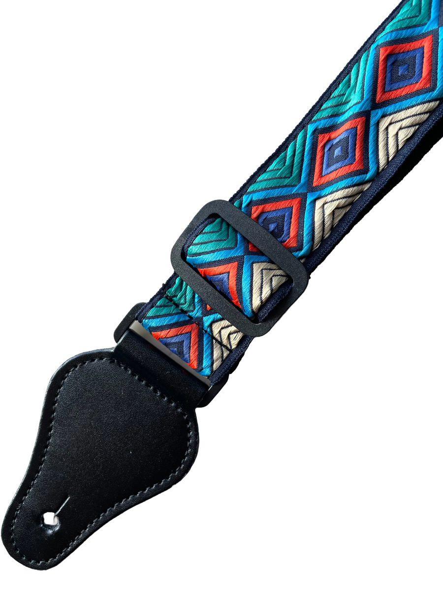 Ukulele Strap STRAP/SD27 Ethnic Diamond Pattern