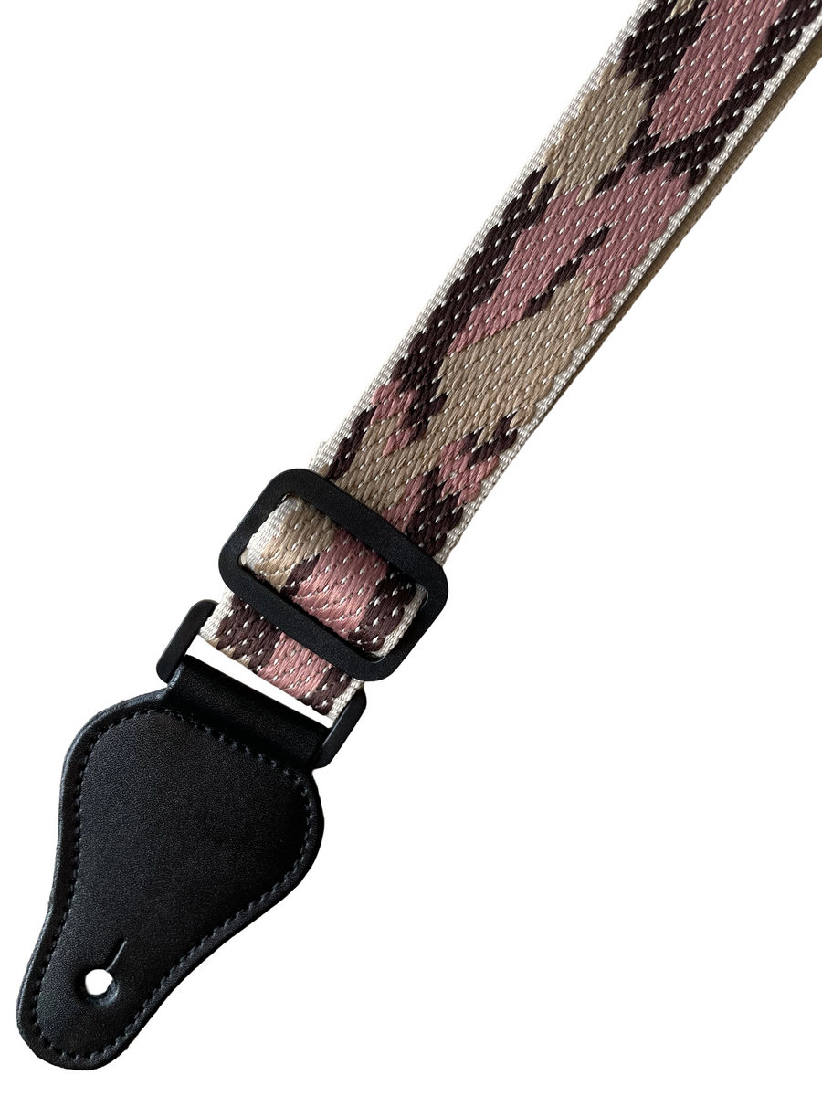 Ukulele Strap STRAP/SD31 Pink Brown Camo