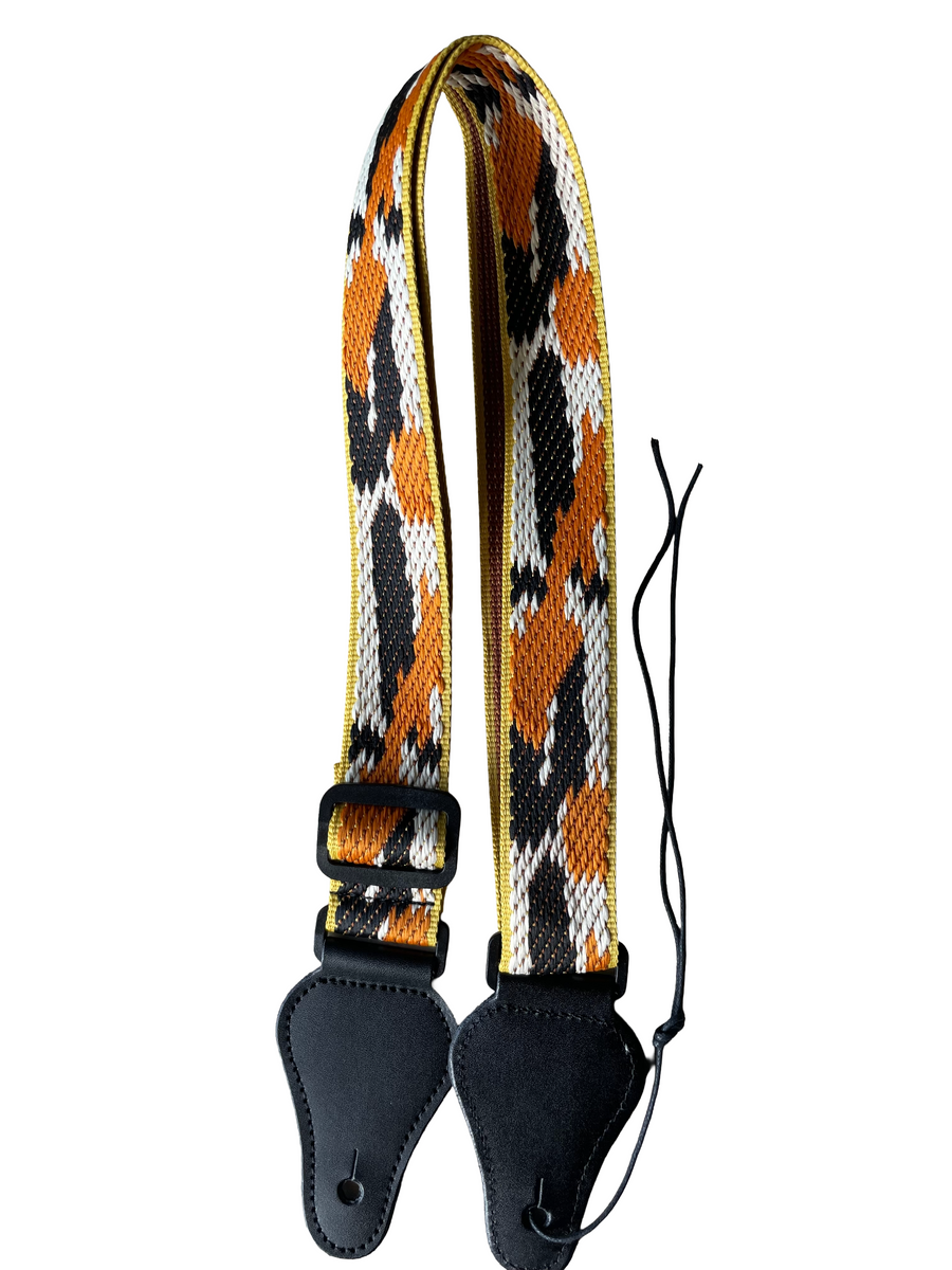 Ukulele Strap STRAP/SD24 Orange Brown Camo