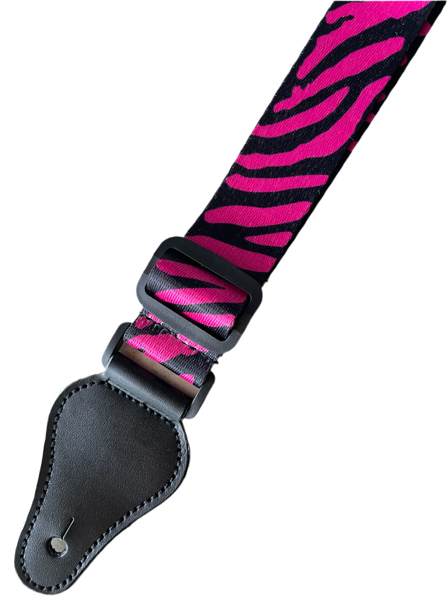 Ukulele Strap STRAP/SD11 Pink Zebra