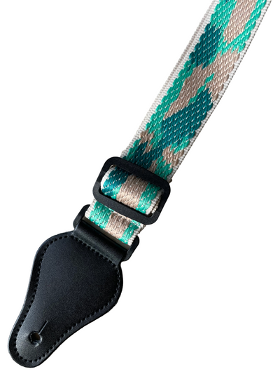 Ukulele Strap STRAP/SD22 Turquoise Camo