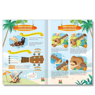 Aleho Wave Soprano Ukulele Starter Kit (ALUS-STK-W)