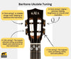 Kala Contour All Solid Gloss Acacia Baritone Ukulele (KA-CT-SA-BG)