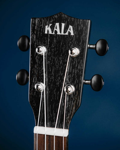 Kala All Solid Salt & Pepper Doghair Mahogany Baritone Ukulele with pickup (KA-SDH-BE)