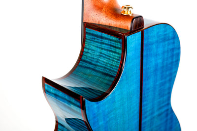 Enya All-Solid Flame Maple Flower Ukulele (FLOWER series)