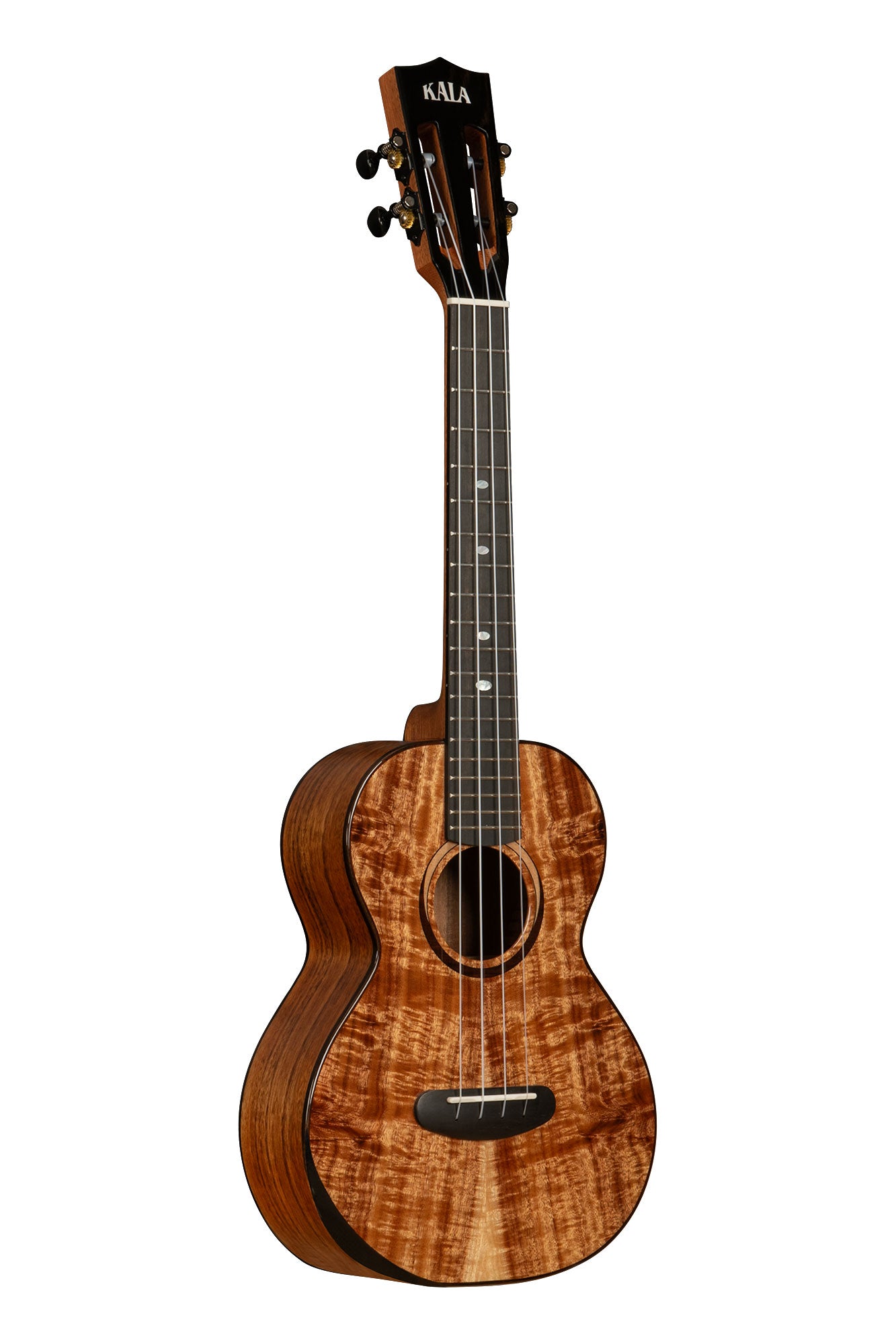 Kala Contour All Solid Gloss Acacia Tenor Ukulele (KA-CT-SA-TG)