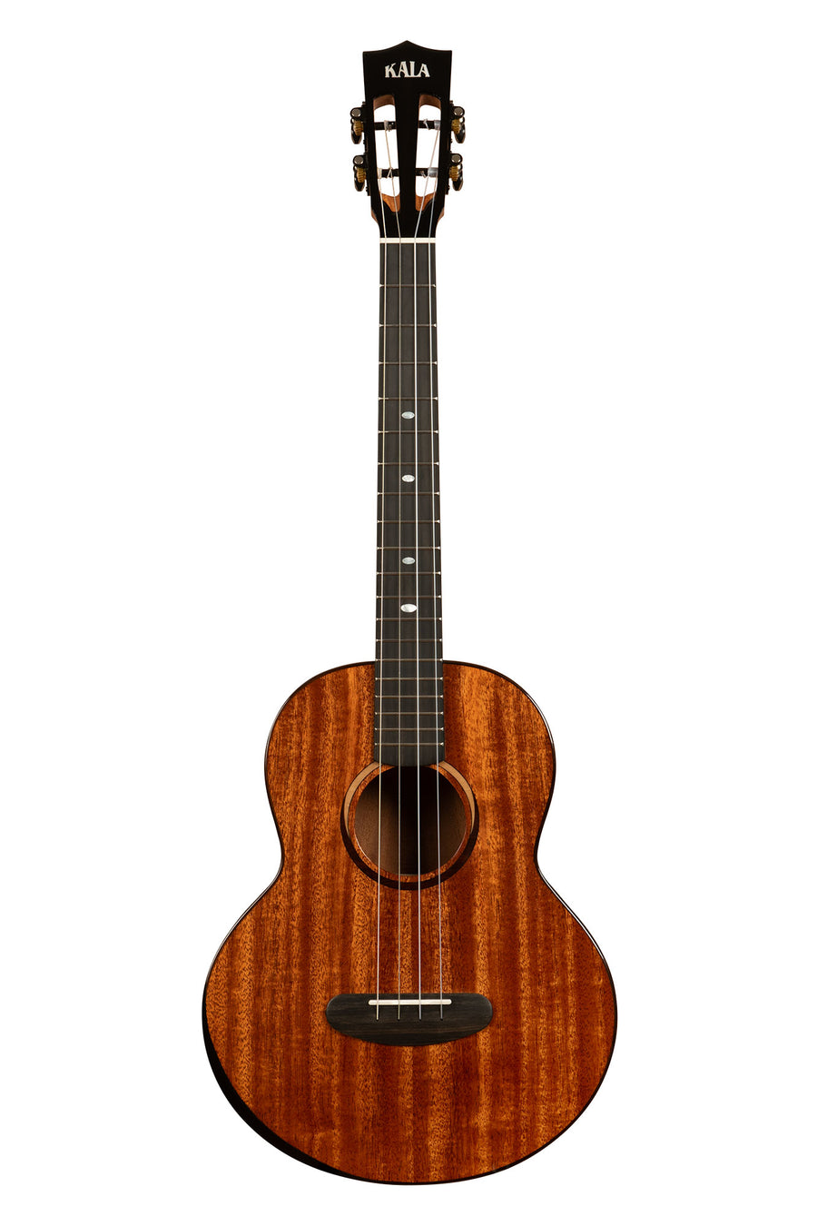 Kala Contour All Solid Gloss Mahogany Baritone Ukulele (KA-CT-SMH-BG)