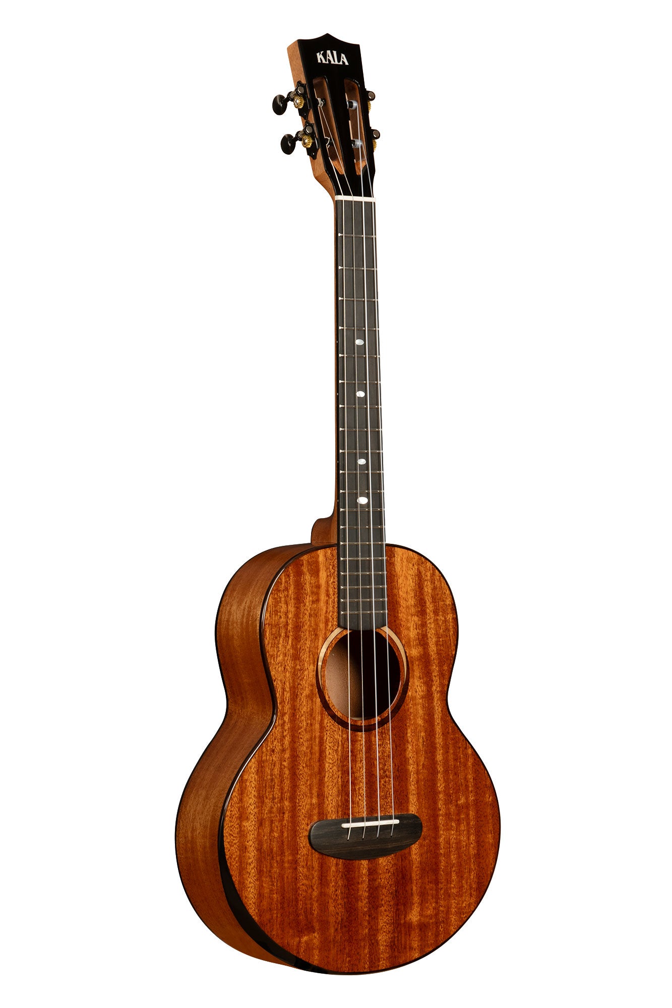 Kala Contour All Solid Gloss Mahogany Baritone Ukulele (KA-CT-SMH-BG)