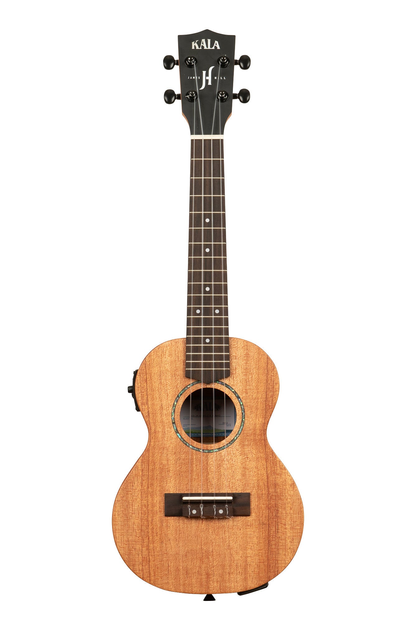 Kala James Hill All Solid Mahogany Concert Ukulele w/EQ (KA-JH-AMHG-C-E)