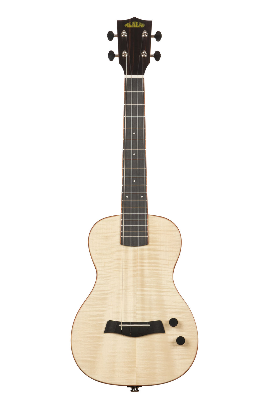 Kala Solid Body Electric Flame Maple Tenor Ukulele (KA-SB-MAP-T)