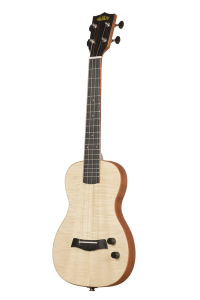 Kala Solid Body Electric Flame Maple Tenor Ukulele (KA-SB-MAP-T)