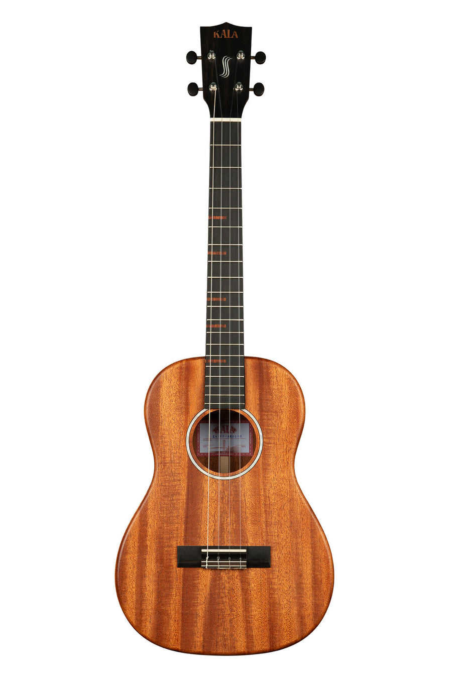 Kala All Solid Mahogany Waterfall Baritone Ukulele (KA-WF-AMHG-B)