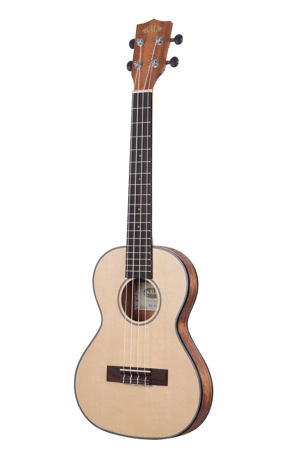 Kala Solid Spruce Top Mahogany Travel Tenor Ukulele (KA-SSTU-T)