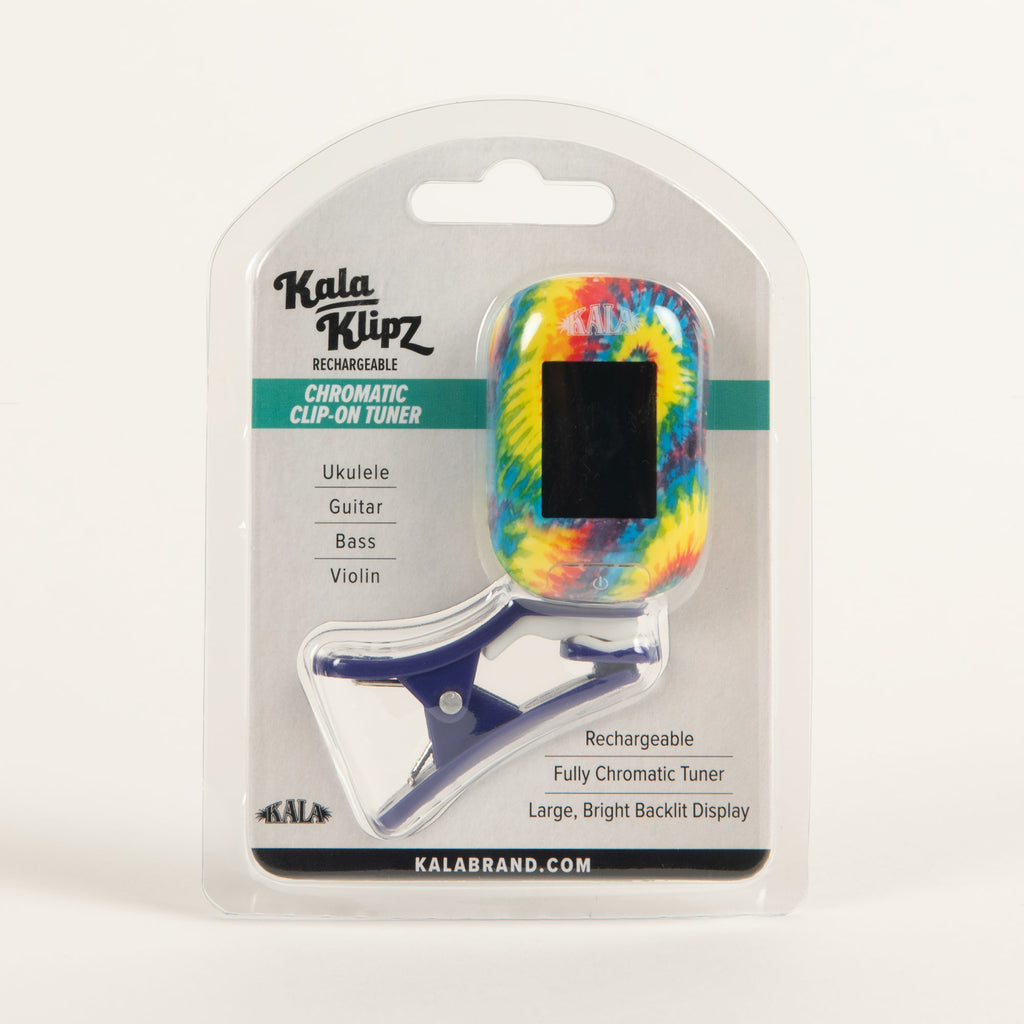 Kala Klipz Rechargeable Chromatic Tuner (KKR-TIEDYE)