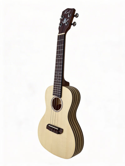 Kai Thin Body All Solid Paper Cranes Concert Ukulele (K23-PC)