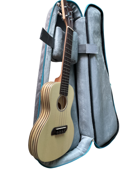 Kai Thin Body All Solid Paper Cranes Concert Ukulele (K23-PC)