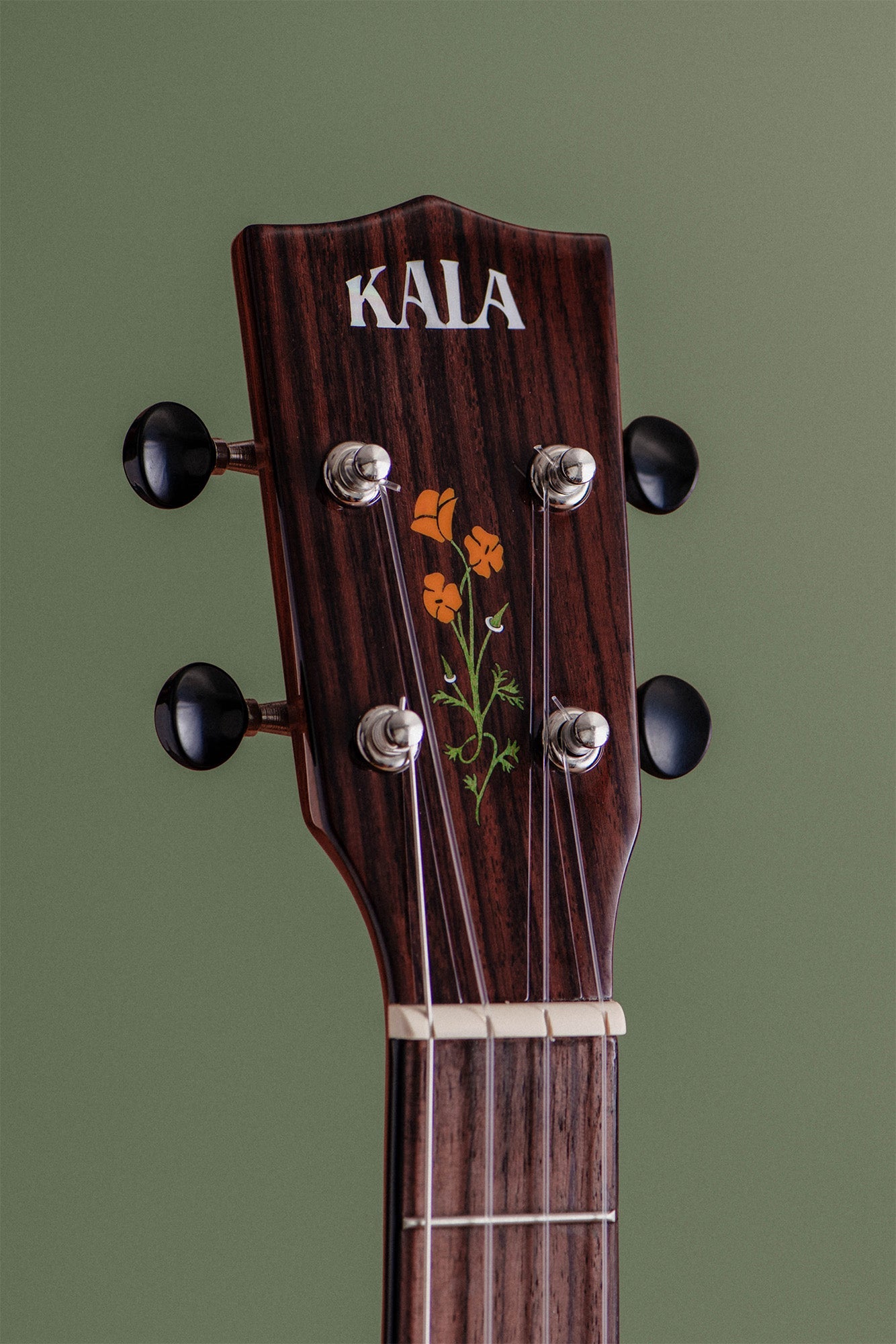 Kala 20th Anniversary Solid Spruce Top Quilted Mahogany Baritone Ukulele (KA-20TH-SQS-B)