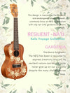 Kala Voyage Collection Ukulele (Gardenia)