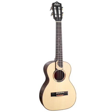 Leho Moony Forest Solid Top Spruce/Flamed Mahogany Tenor Ukulele (LHUT-MOONY FOREST)