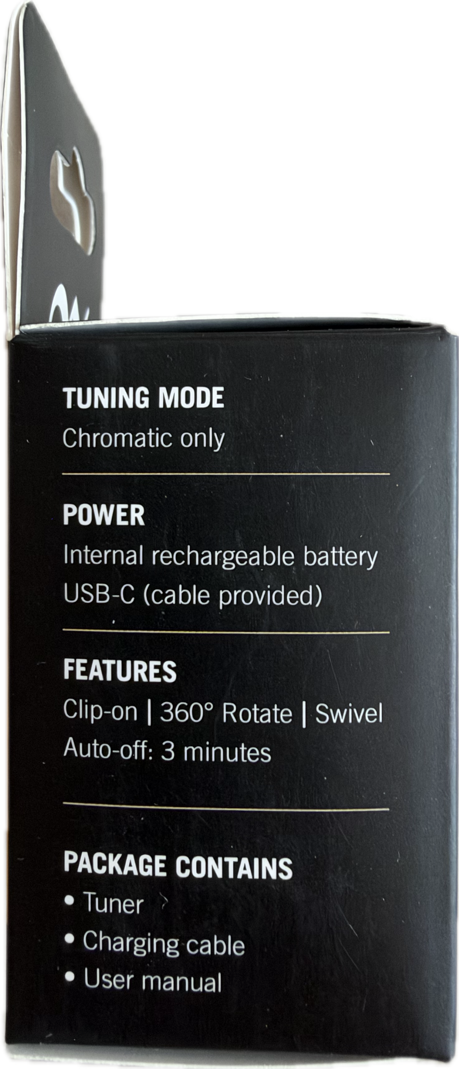 Muse Clip-on Chromatic Tuner (MT-200)
