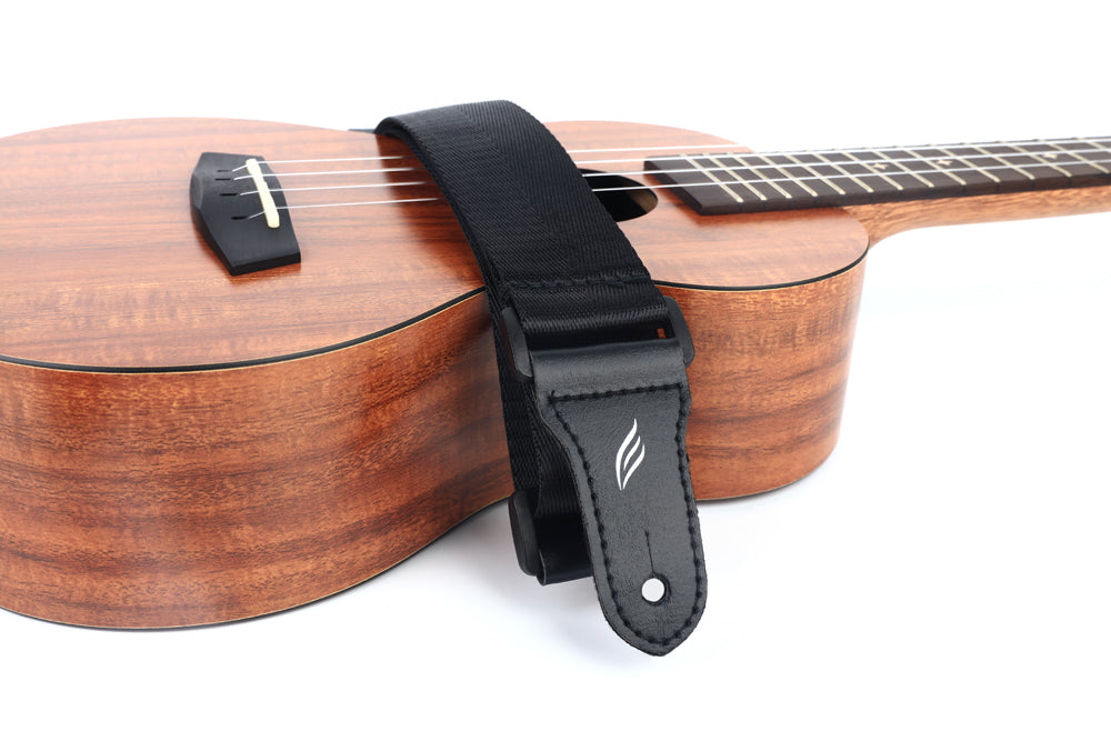 Cinturino Regolabile Per Ukulele Tiger - Nero, Con Ganci In Plastica Durevoli - Foto 6