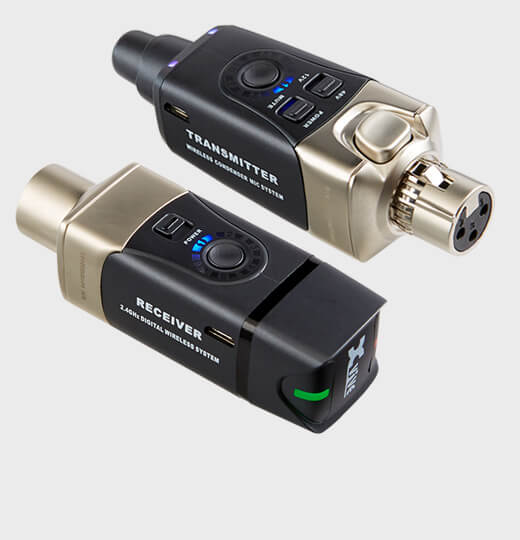 Xvive U3C Complete Condenser Microphone Wireless System - UKULELE 