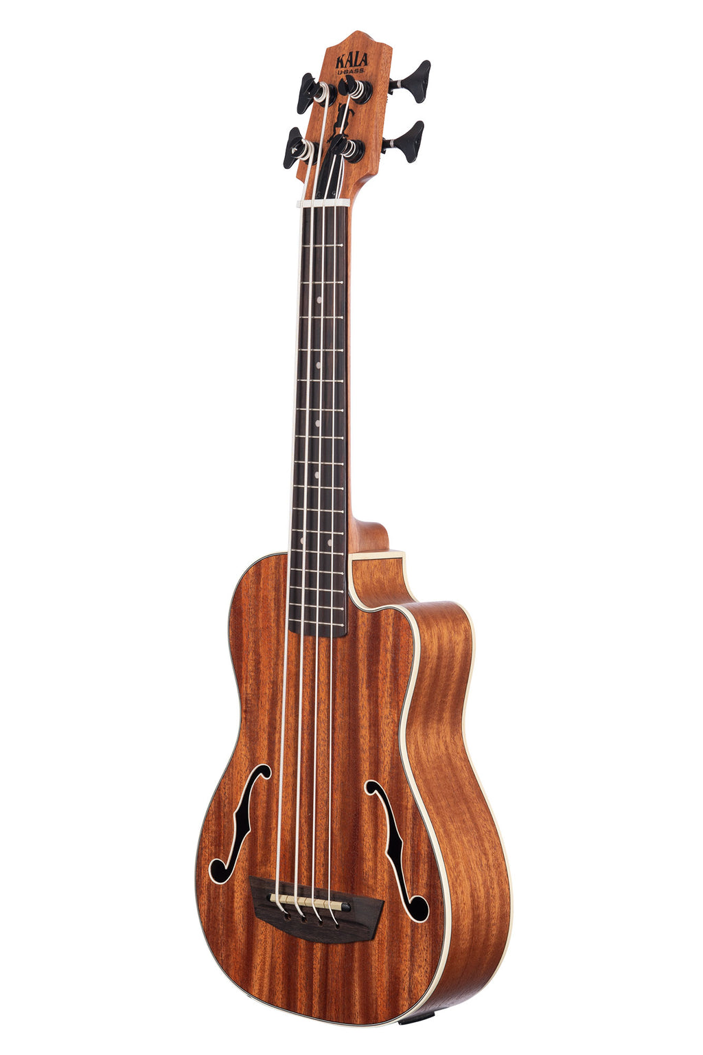Kala Journeyman Acoustic-Electric Fretted Ubass with F-holes