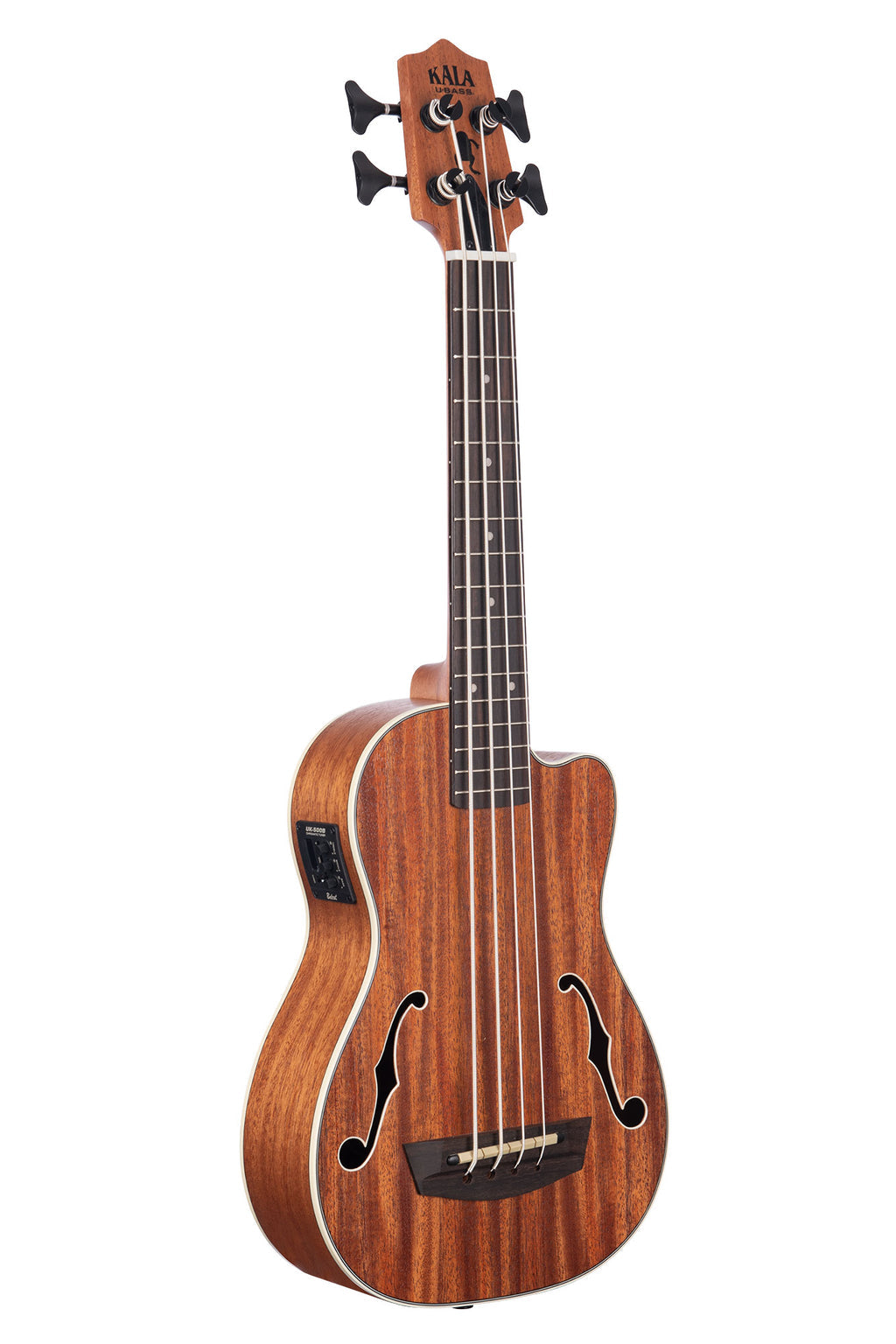 Kala Journeyman Acoustic-Electric Fretted Ubass with F-holes