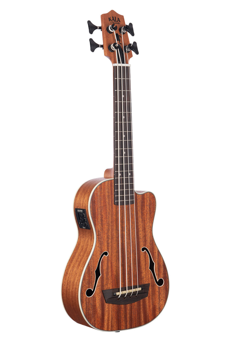 Kala Journeyman Acoustic-Electric Fretted Ubass with F-holes