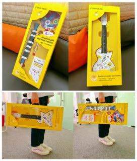 Enya Nova U Mini Coco Ukulele and Percussion Set (4-in-1 pack)