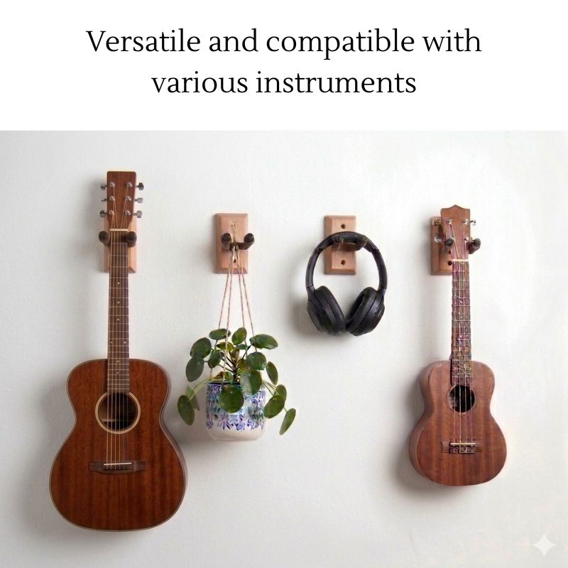 Ukulele / Guitar Wall Hanger (Box of 2)