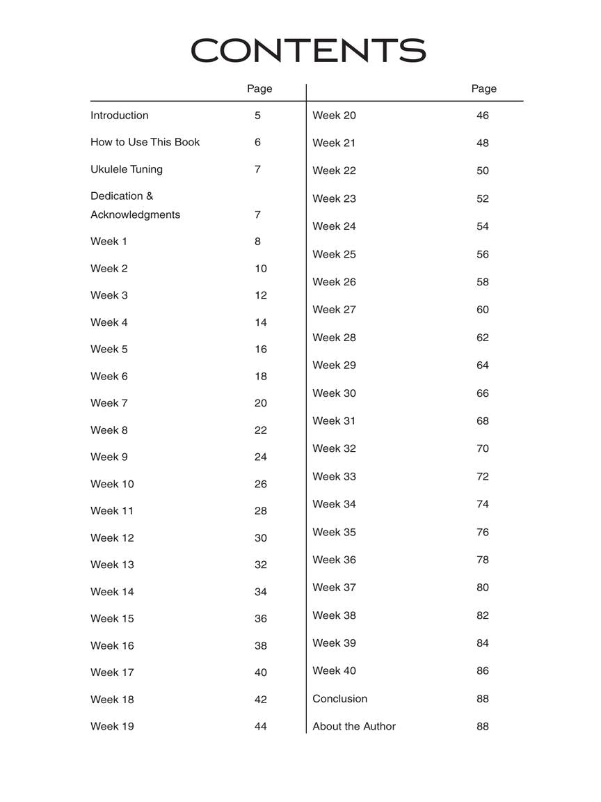 Ukulele Aerobics For All Levels book