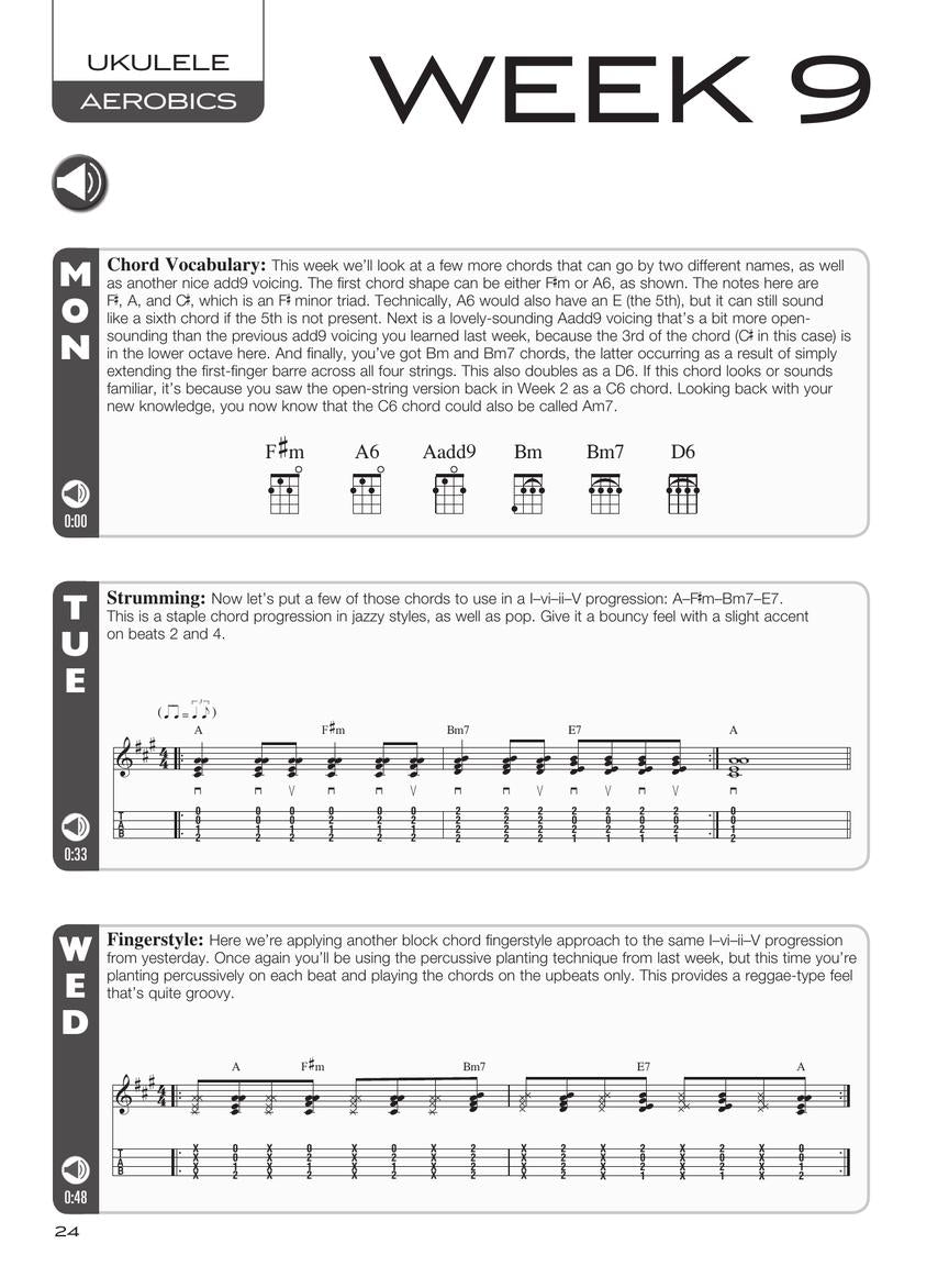 Ukulele Aerobics For All Levels book