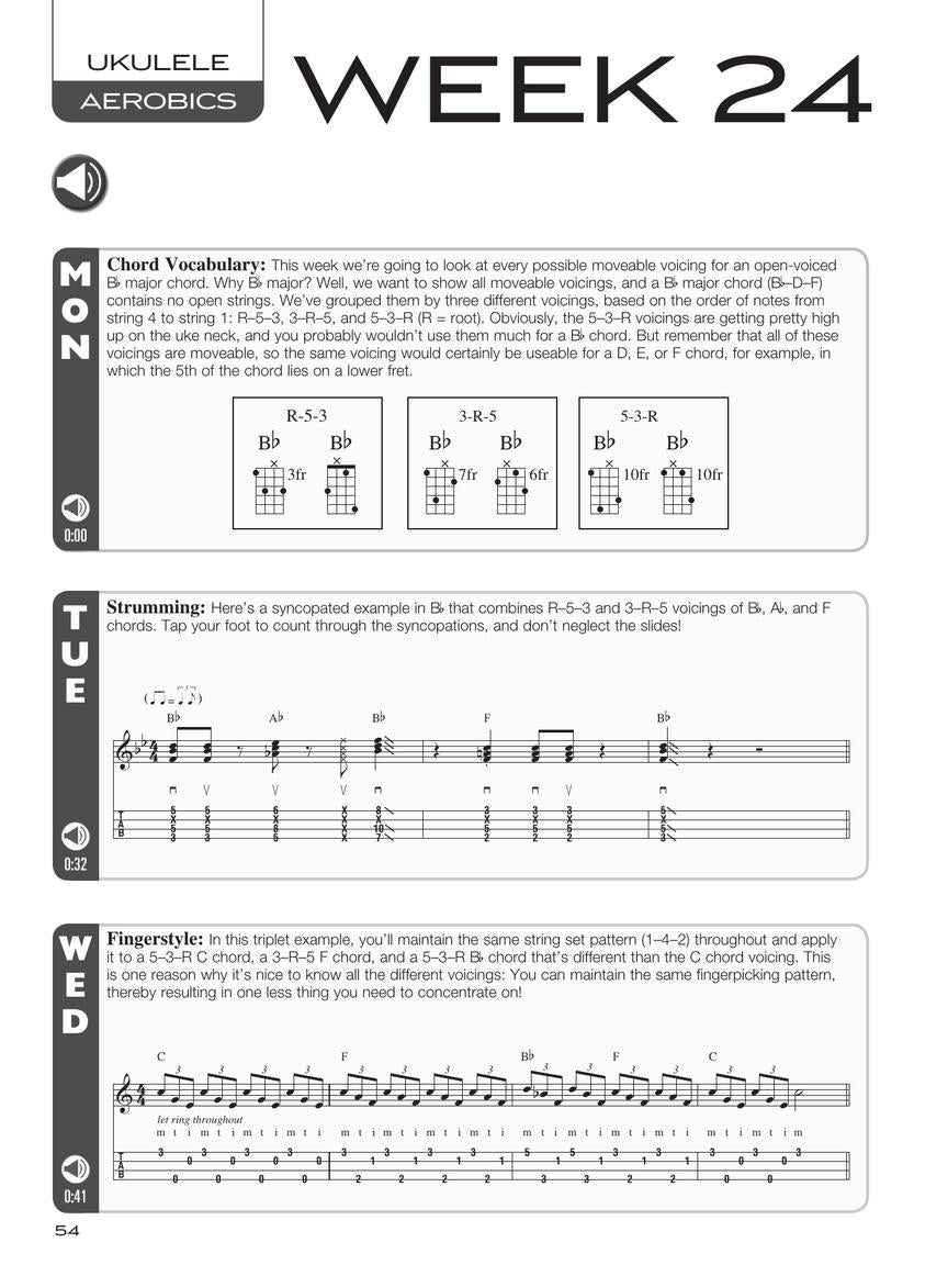 Ukulele Aerobics For All Levels book