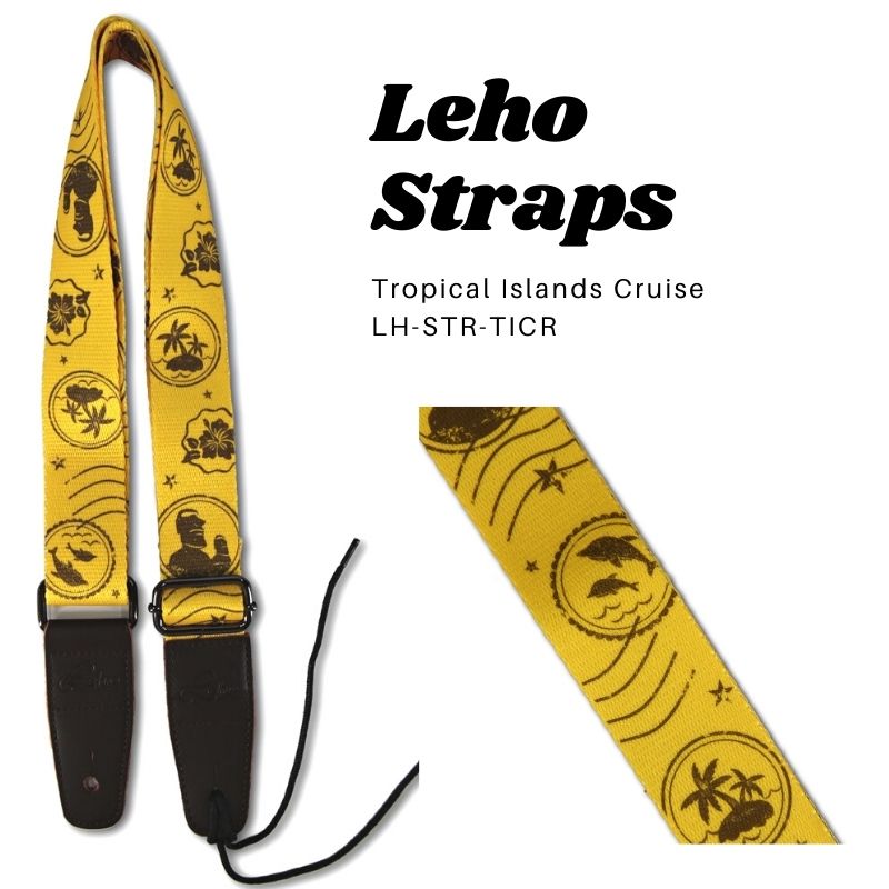 Leho Colourful Ukulele Straps (assorted designs)