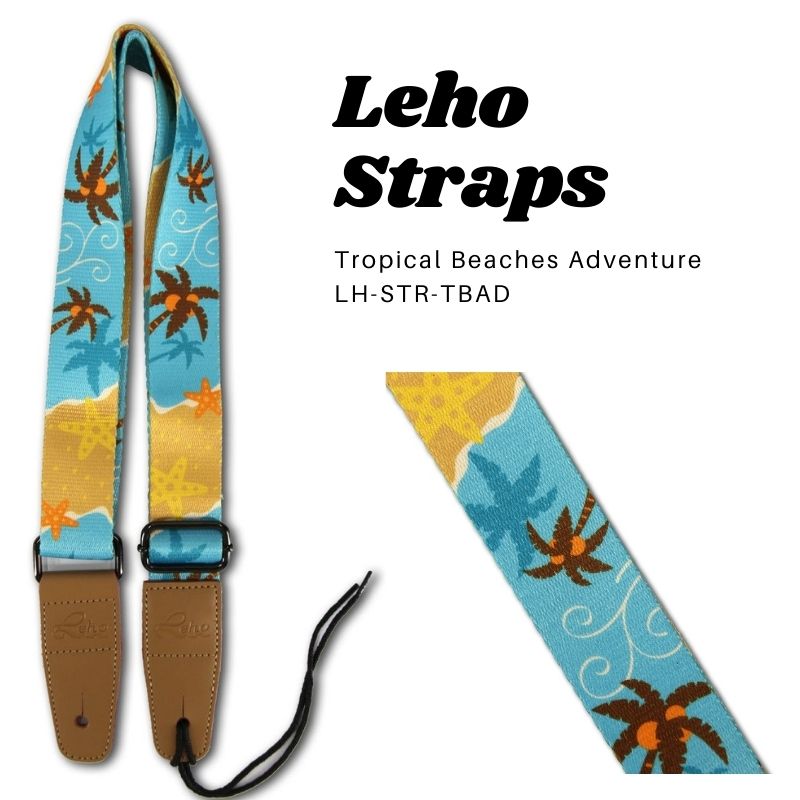 Leho Colourful Ukulele Straps (assorted designs)