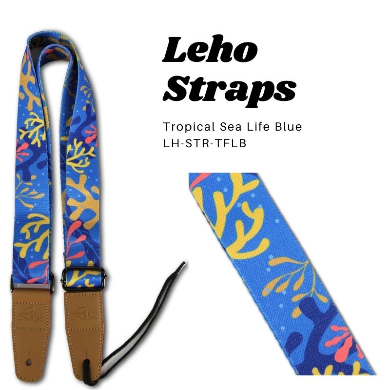 Leho Colourful Ukulele Straps (assorted designs)