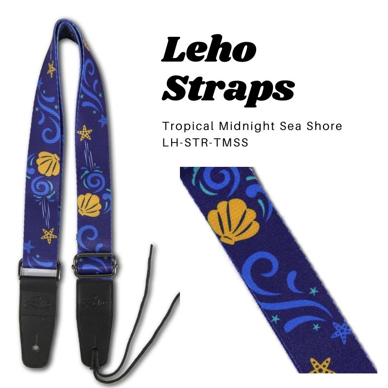 Leho Colourful Ukulele Straps (assorted designs)