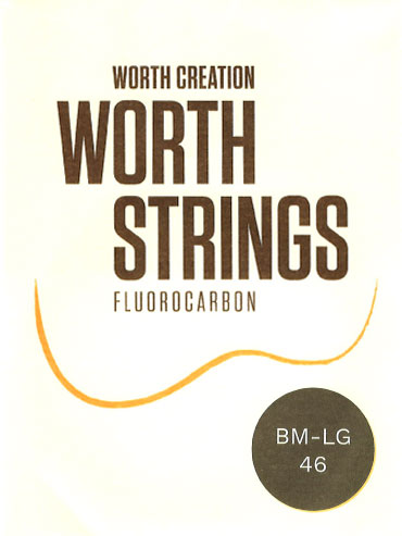 WORTH Ukulele Strings Brown Fluorocarbon